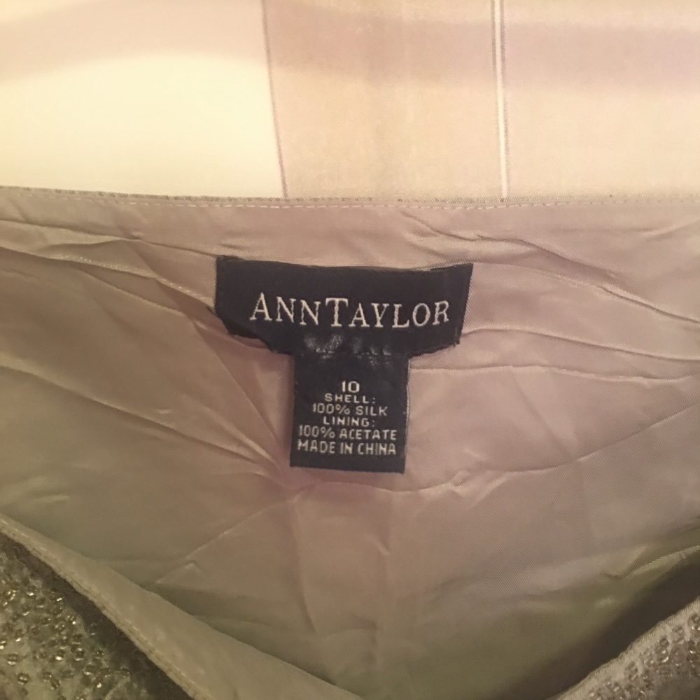 Medium Gray Silk Tank Top - Picture 2 of 2